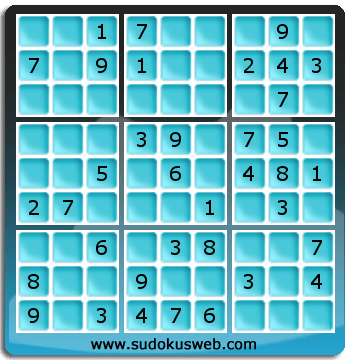 Nivel Facil de Sudoku