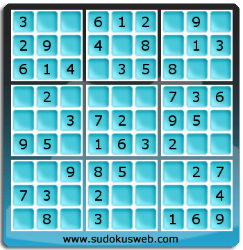 Nivel Muito Facil de Sudoku