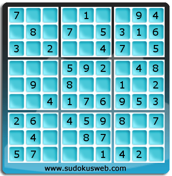 Sudoku von sehr einfacher höhe