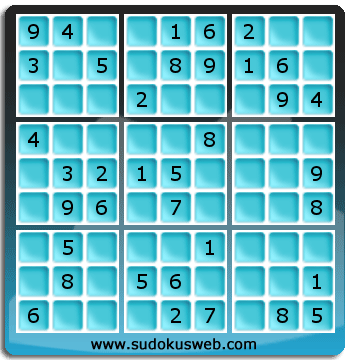 Sudoku von einfacher höhe