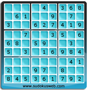 Sudoku von sehr einfacher höhe