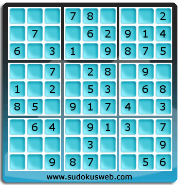 Sudoku de Niveau Très Facile