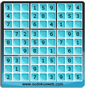 Sudoku de Nivell Molt Fàcil