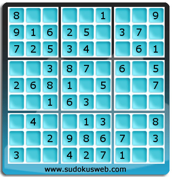 Sudoku de Niveau Très Facile