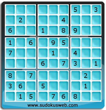 Sudoku von mittelmässiger höhe