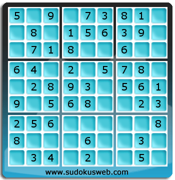 Sudoku de Nivell Molt Fàcil Sudoku de Nivell Molt Fàcil