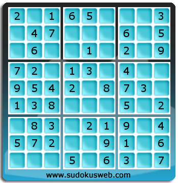 Nivel Muito Facil de Sudoku