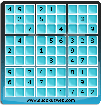 Sudoku von einfacher höhe