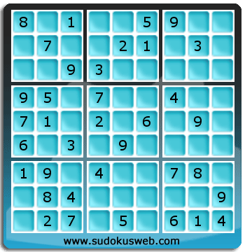 Sudoku von einfacher höhe