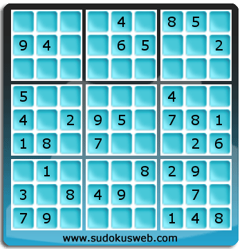 Sudoku von einfacher höhe