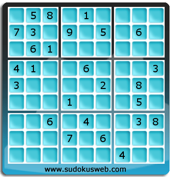 Sudoku von Fachmännischer höhe