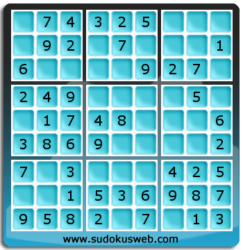 Sudoku de Nivel Muy Fácil