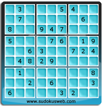 Sudoku von mittelmässiger höhe Sudoku von mittelmässiger höhe