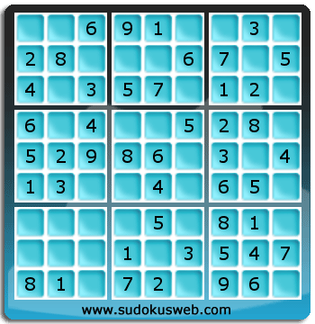 Nivel Muito Facil de Sudoku