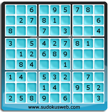 Sudoku de Nivel Muy Fácil