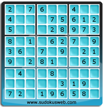 Sudoku von sehr einfacher höhe