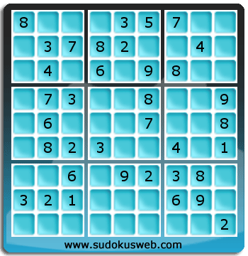 Sudoku von einfacher höhe