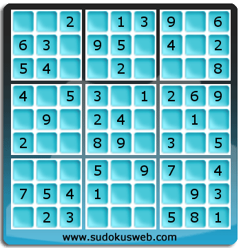 Sudoku de Nivel Muy Fácil