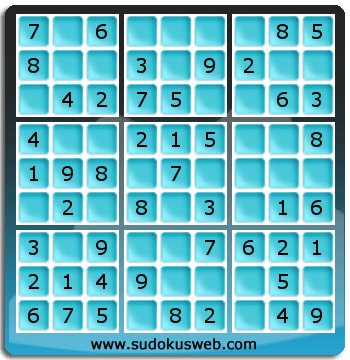 Sudoku von sehr einfacher höhe