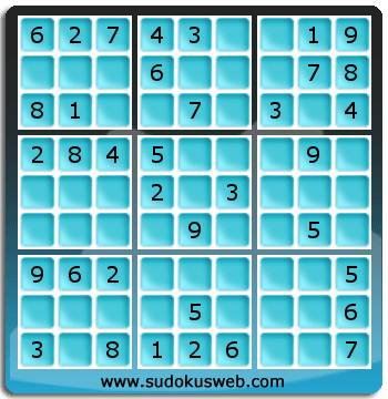 Sudoku von einfacher höhe