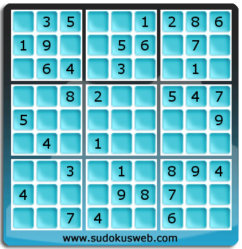 Sudoku von einfacher höhe