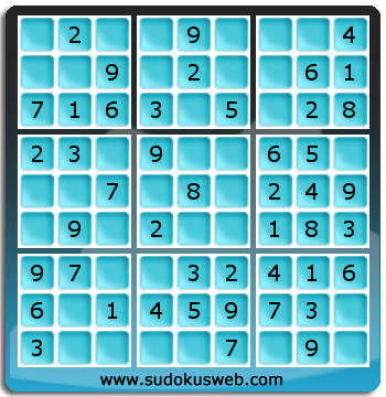 Sudoku von sehr einfacher höhe