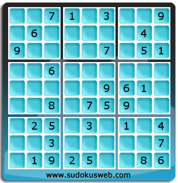 Sudoku von mittelmässiger höhe