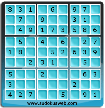 Sudoku von sehr einfacher höhe