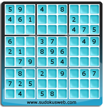 Sudoku von einfacher höhe