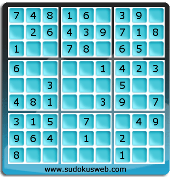 Sudoku de Nivell Molt Fàcil