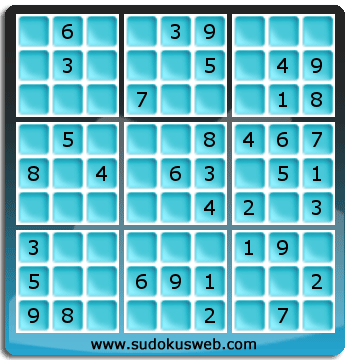 Nivel Facil de Sudoku