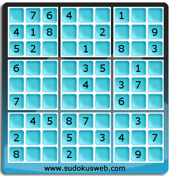 Nivel Facil de Sudoku