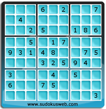 Sudoku von mittelmässiger höhe