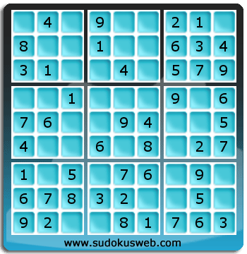 Sudoku de Niveau Très Facile