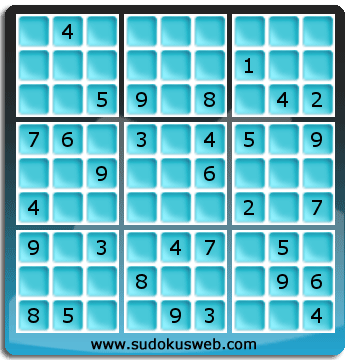 Sudoku von mittelmässiger höhe