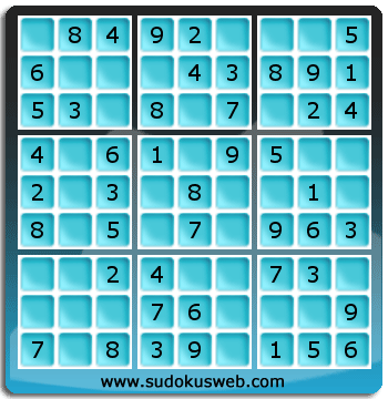 Sudoku de Niveau Très Facile