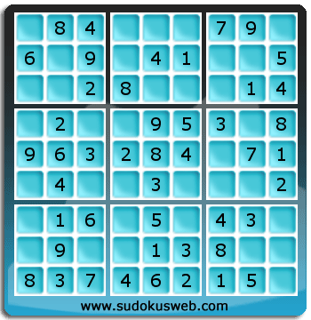 Sudoku de Nivel Muy Fácil