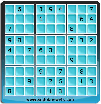 Sudoku von mittelmässiger höhe