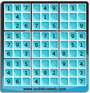 Sudoku de Nivel Muy Fácil