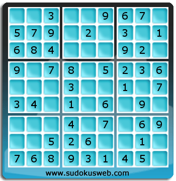 Sudoku von sehr einfacher höhe