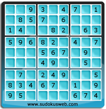 Sudoku de Nivell Molt Fàcil