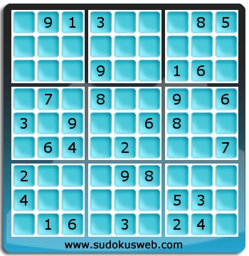 Sudoku von mittelmässiger höhe