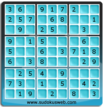 Sudoku de Niveau Très Facile