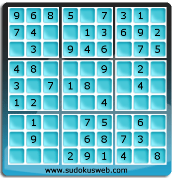 Sudoku de Nivell Molt Fàcil