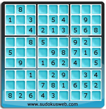 Sudoku de Nivell Molt Fàcil