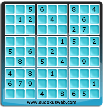 Sudoku von mittelmässiger höhe