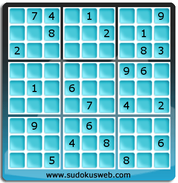 Sudoku von schwieriger höhe