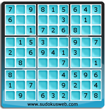 Sudoku de Niveau Très Facile