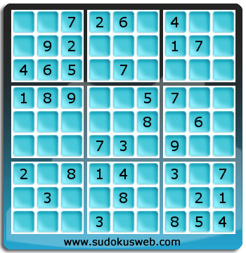 Nivel Facil de Sudoku