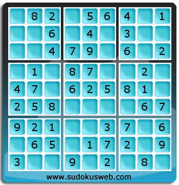 Sudoku von sehr einfacher höhe